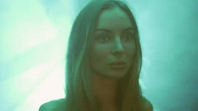 Motion-tracked scribbles that stick to a face in a playful VFX overlay