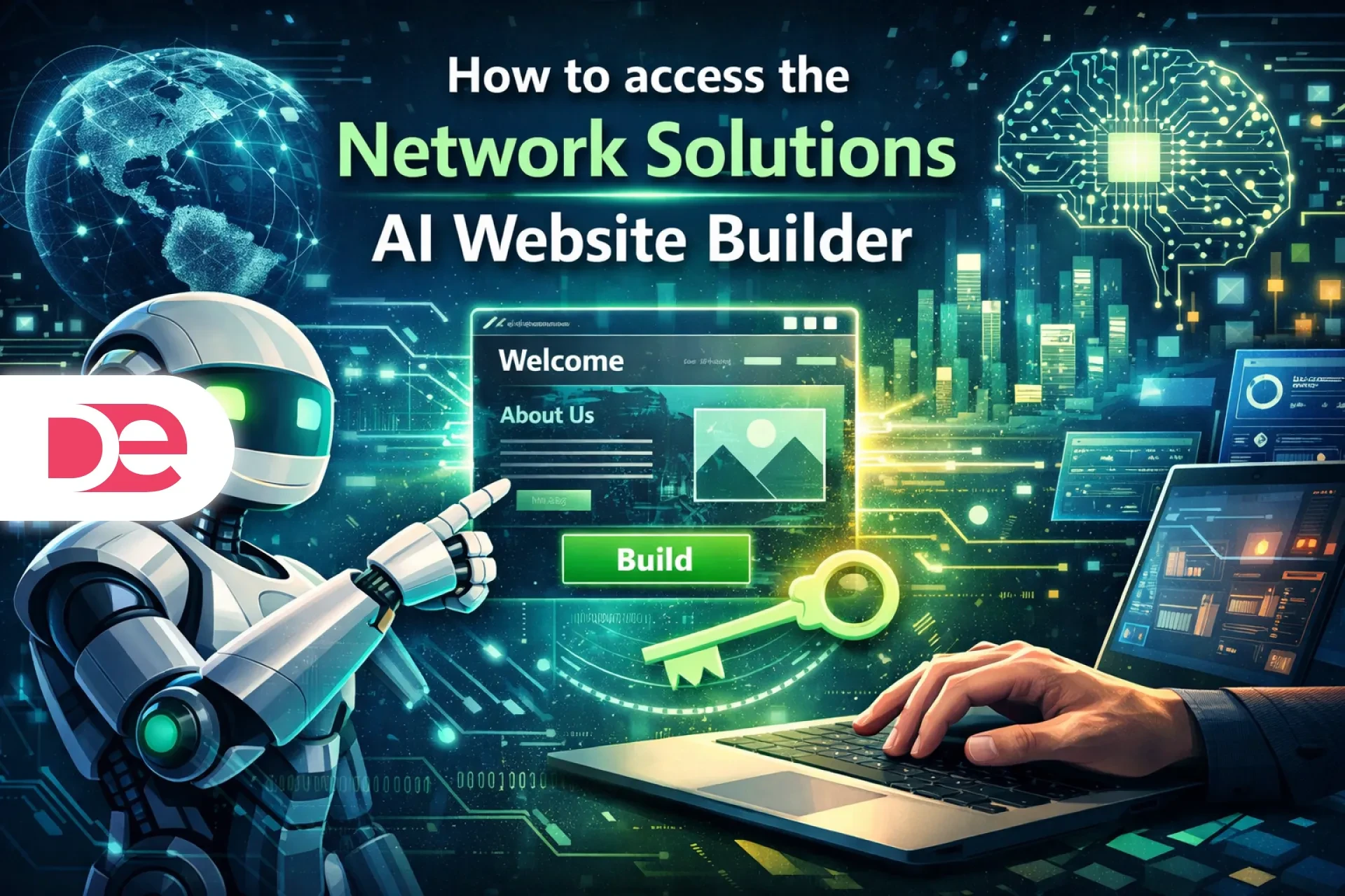How to access the Network Solutions AI Website Builder