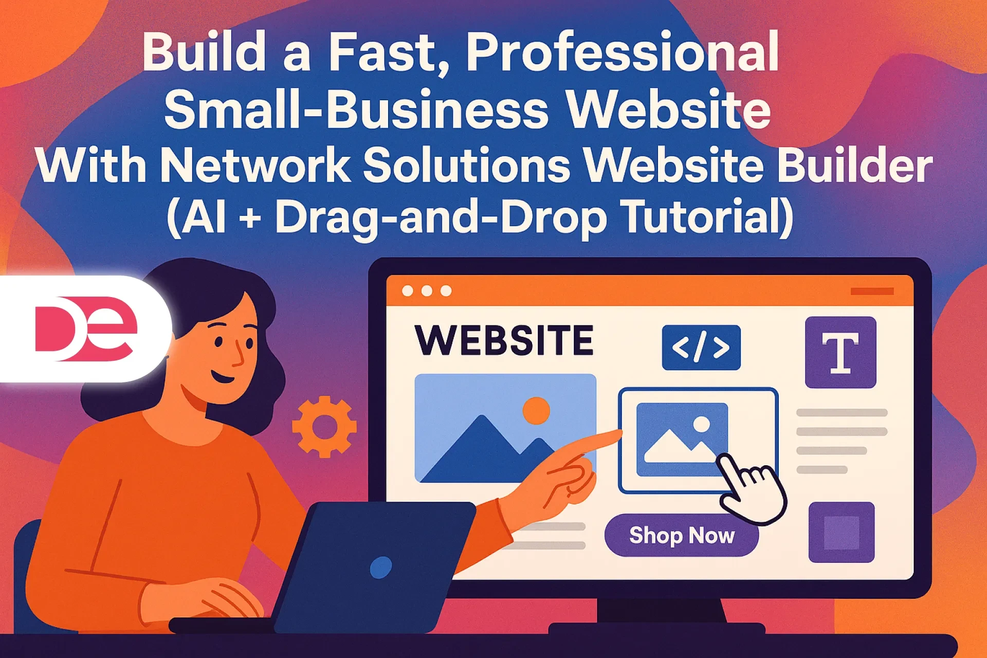 Build a Fast, Professional Small-Business Website With Network Solutions Website Builder
