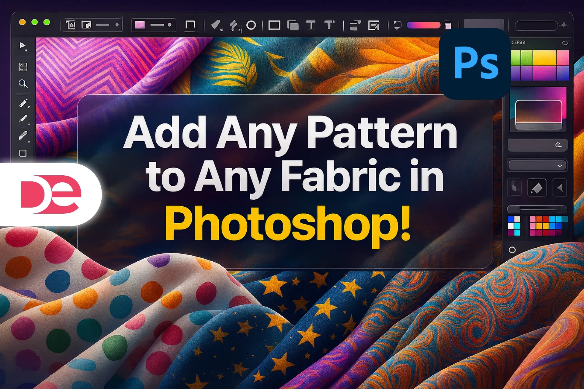 Add Any Pattern to Any Fabric in Photoshop!