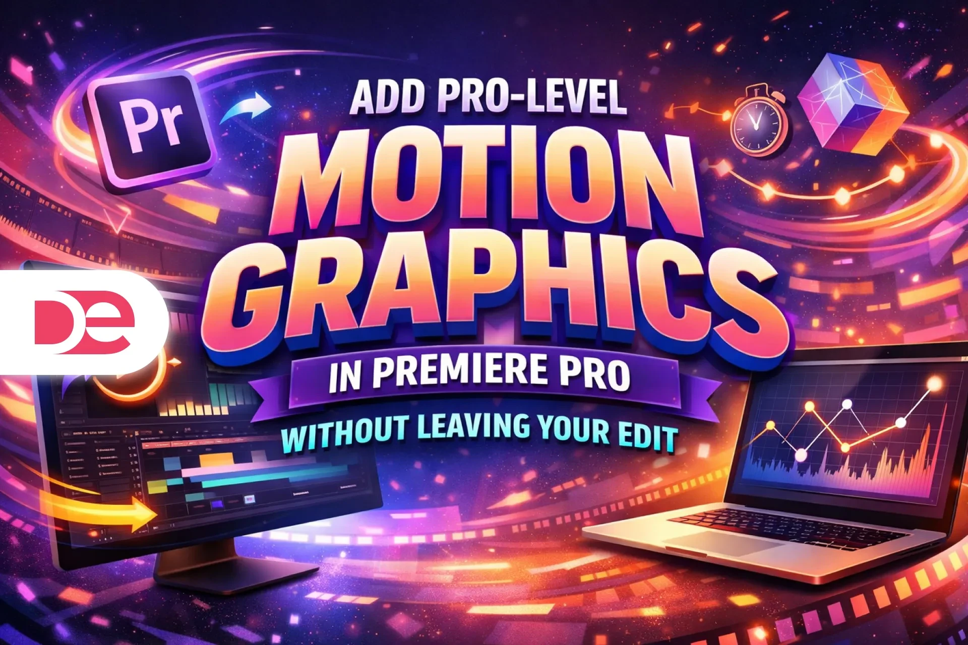 Add Pro-Level Motion Graphics in Premiere Pro Without Leaving Your Edit